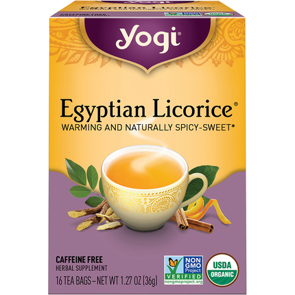 Herbal Tea Bags Egyptian Licorice