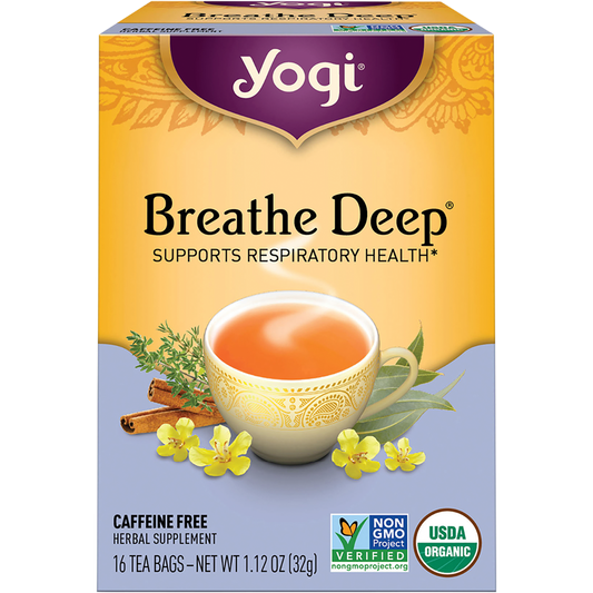 Herbal Tea Bags Breathe Deep