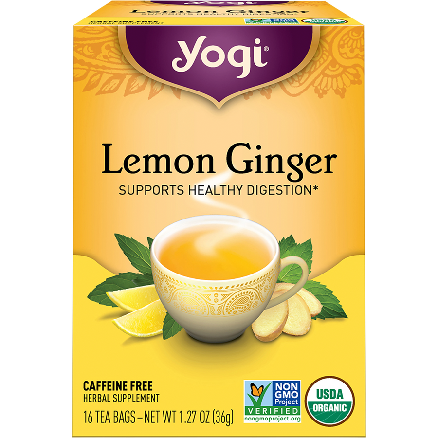 Herbal Tea Bags Lemon Ginger