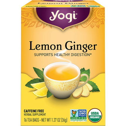 Herbal Tea Bags Lemon Ginger