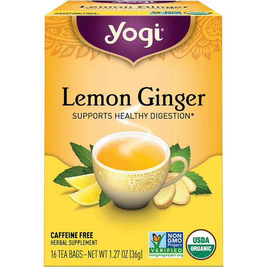 Herbal Tea Bags Lemon Ginger