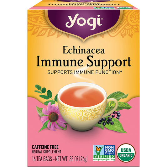Herbal Tea Bags Echinacea Immune Support