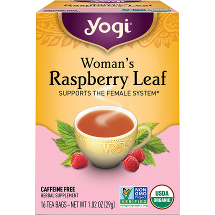 Herbal Tea Bags Woman's Raspberry Leaf