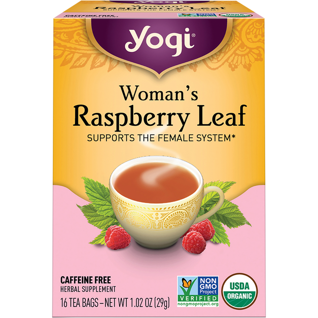 Herbal Tea Bags Woman's Raspberry Leaf