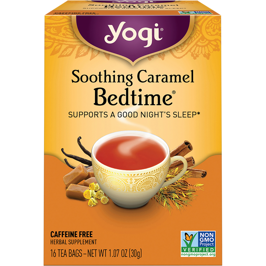 Herbal Tea Bags Soothing Caramel Bedtime