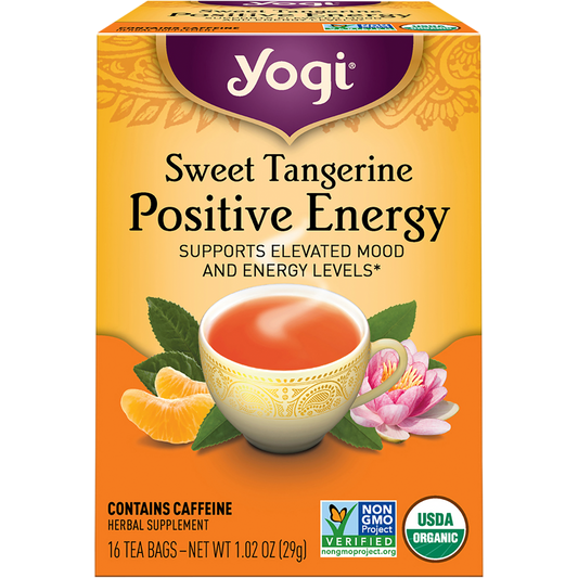 Herbal Tea Bags Sweet Tangerine Positive Energy