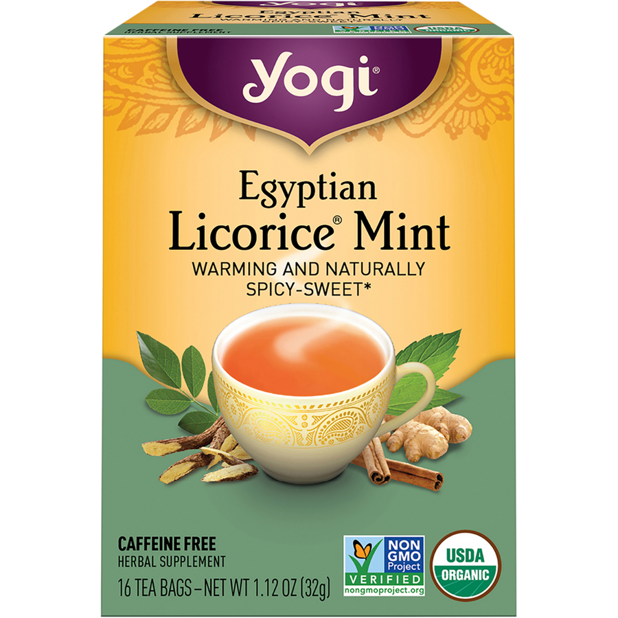 Herbal Tea Bags Egyptian Licorice Mint