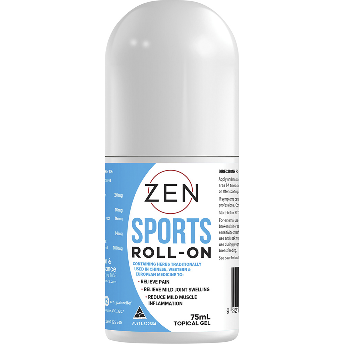 Zen Sports Roll-On