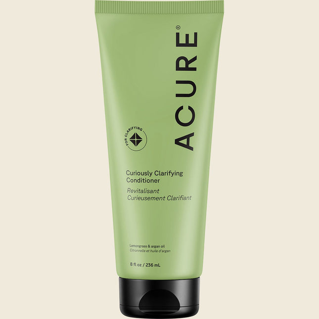 Acure Curiously Clarifying Conditioner Lemongrass 236ml, front of pack
