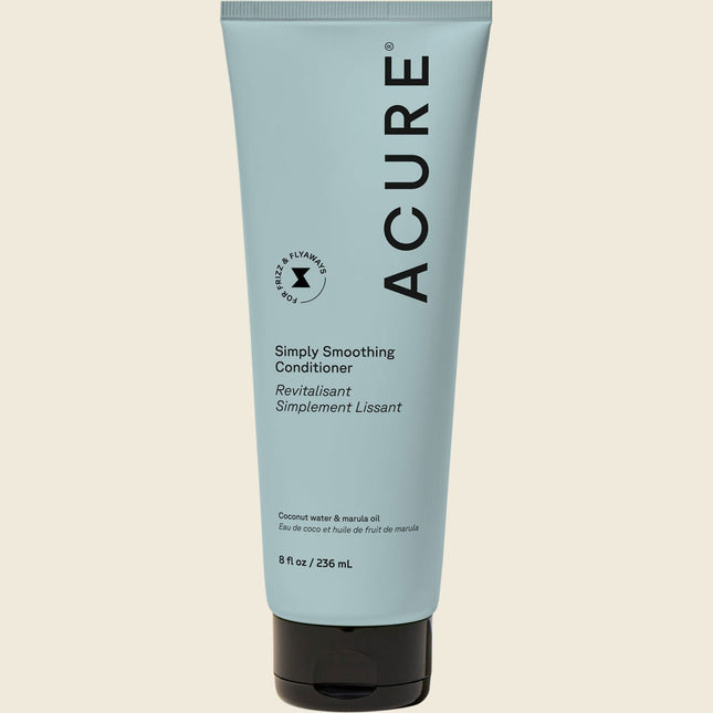 Acure Simply Smoothing Conditioner Coconut 236ml, front of pack