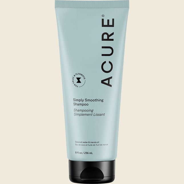 Acure Simply Smoothing Shampoo Coconut 236ml, front of pack