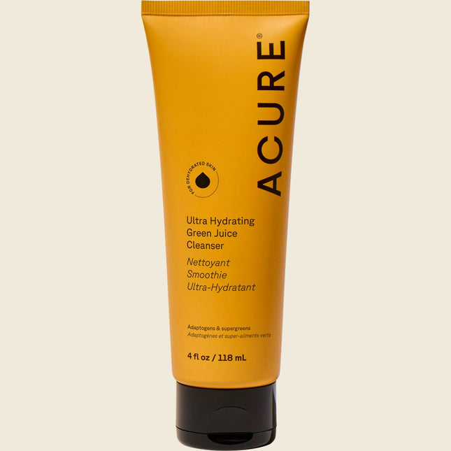 Acure Ultra Hydrating Green Juice Cleanser 118ml, front of pack