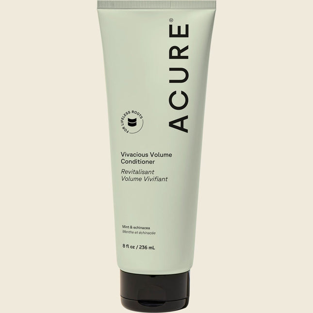 Acure Vivacious Volume Conditioner Mint 236ml, front of pack