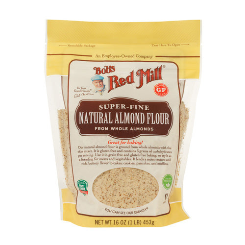 Bob's Red Mill Almond Meal Flour Natural Gluten Free 453g for baking
