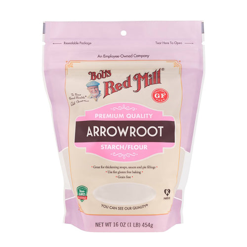 Bob's Red Mill Arrowroot Starch 454g gluten free thickening starch