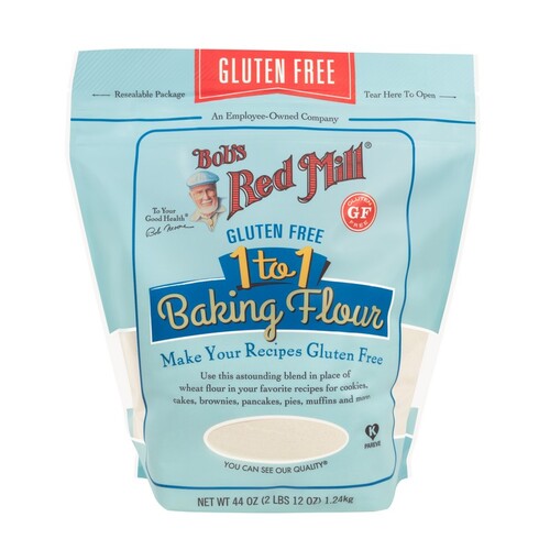 Bob's Red Mill Gluten Free 1 to 1 Baking Flour 1.247kg for easy gluten free baking