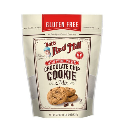 Bob's Red Mill Gluten Free Choc Chip Cookie Mix 624g for baking cookies