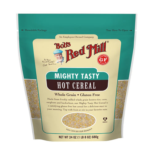 Bob's Red Mill Gluten Free Mighty Tasty Hot Cereal 680g whole grain breakfast