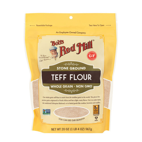 Bob's Red Mill Gluten Free Teff Flour 567g whole grain flour