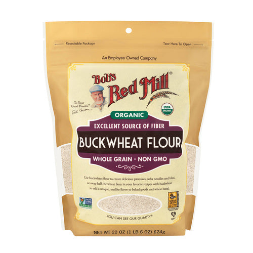 Bob's Red Mill Organic Buckwheat Flour 624g gluten free buckwheat flour
