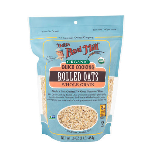 Bob's Red Mill rolled oats in 454g package