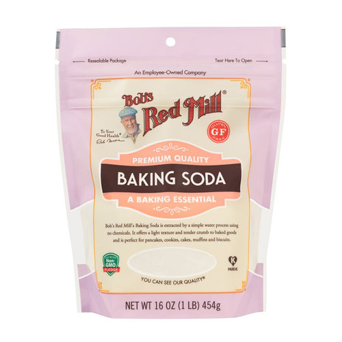 Bob's Red Mill Pure Baking Soda 454g aluminium free baking ingredient
