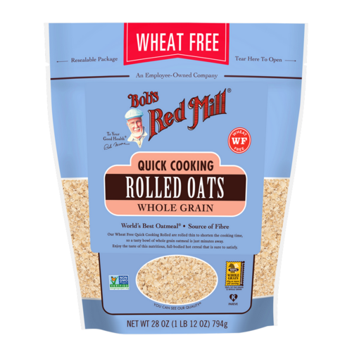 Bob's Red Mill Quick Cooking Rolled Oats Wheat Free 794g gluten free oats