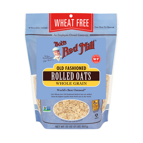 Bob's Red Mill Rolled Oats Wheat Free 907g gluten free oats pack