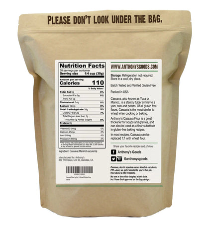 Anthony's Cassava Flour 2lb