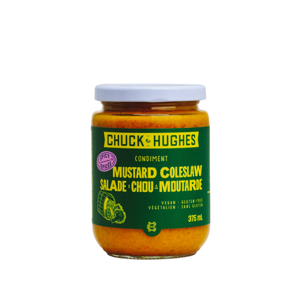 Chuck Hughes Spicy Mustard Coleslaw – 6 x 375ml