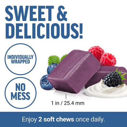 Force Factor Awesome Colostrum Berries & Cream 60 Soft Chews additional product image 3