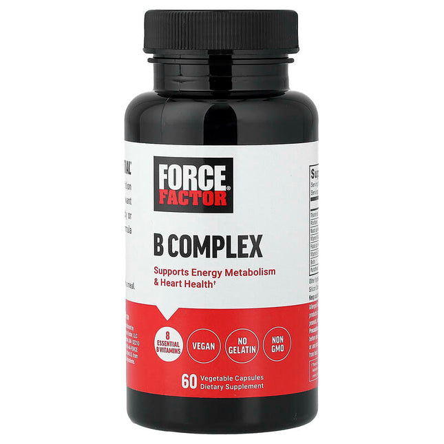 Force Factor B Complex 60 Vegetable Capsules product image