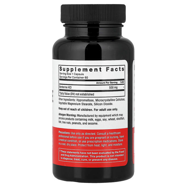 Force Factor Berberine 500 mg 60 Vegetable Capsules additional product image 2