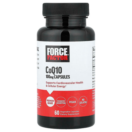 Force Factor CoQ10 60 Veg Capsules product image