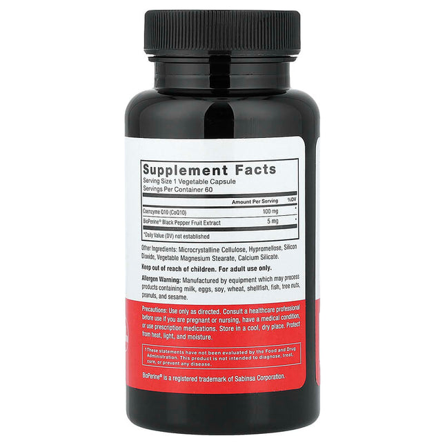 Force Factor CoQ10 60 Veg Capsules additional product image 2