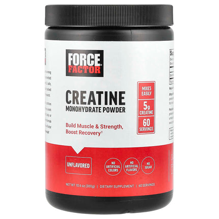Force Factor Creatine Monohydrate Powder 10.6 oz (300 g) product image