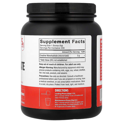 Force Factor Creatine Monohydrate Powder 35.3 oz (1 kg) additional product image 4