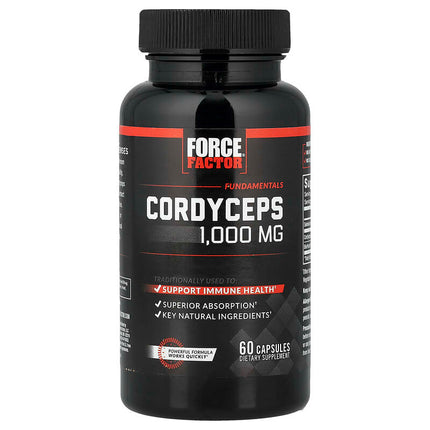 Force Factor Fundamentals Cordyceps 60 Capsules product image