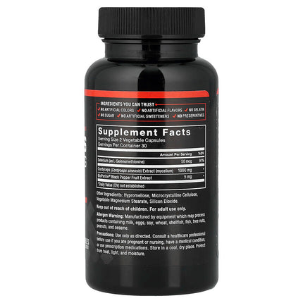 Force Factor Fundamentals Cordyceps 60 Capsules additional product image 2