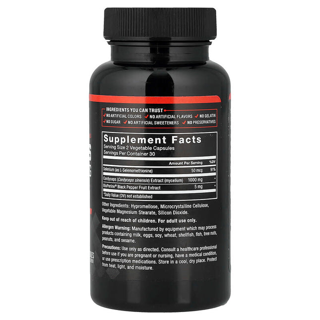 Force Factor Fundamentals Cordyceps 60 Capsules additional product image 2