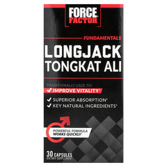 Force Factor Fundamentals Longjack Tongkat Ali 30 Capsules product image
