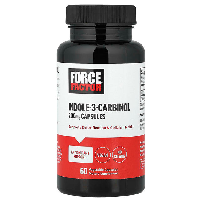 Force Factor Idole-3-Carbinol 200 mg 60 Veg Capsules product image