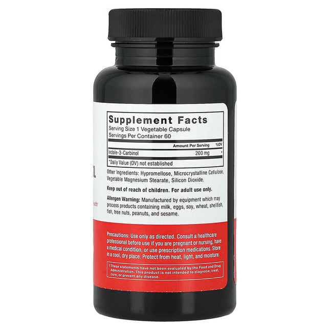 Force Factor Idole-3-Carbinol 200 mg 60 Veg Capsules additional product image 2