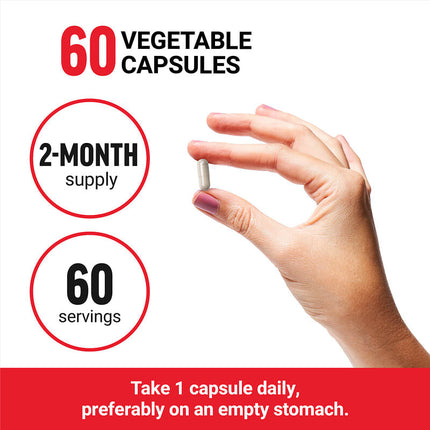 Force Factor L-Theanine Extra Strength 200 mg 60 Vegetarian Capsules additional product image 4