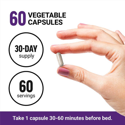 Force Factor LeanFire PM Nighttime Fat Burner 60 Veg Capsules additional product image 4
