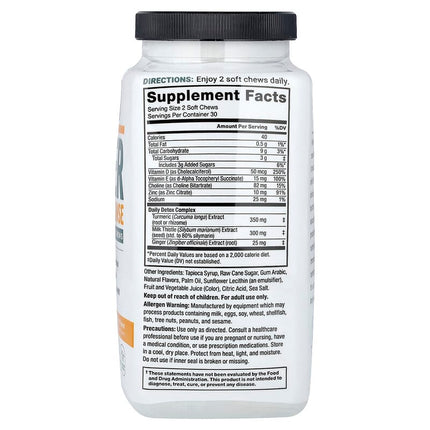 Force Factor Liver Detox + Cleanse Citrus Punch 60 Soft Chews additional product image 2