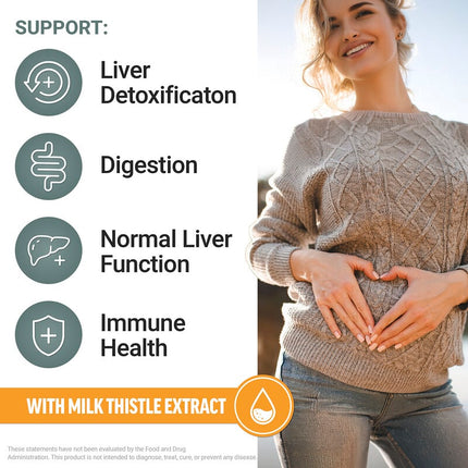 Force Factor Liver Detox + Cleanse Citrus Punch 60 Soft Chews additional product image 5