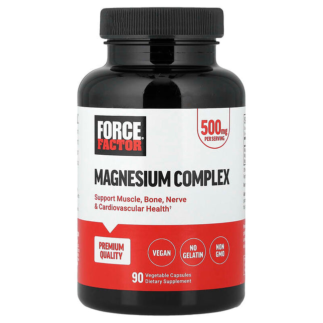 Force Factor Magnesium Complex 500 mg 90 Veg Capsules product image