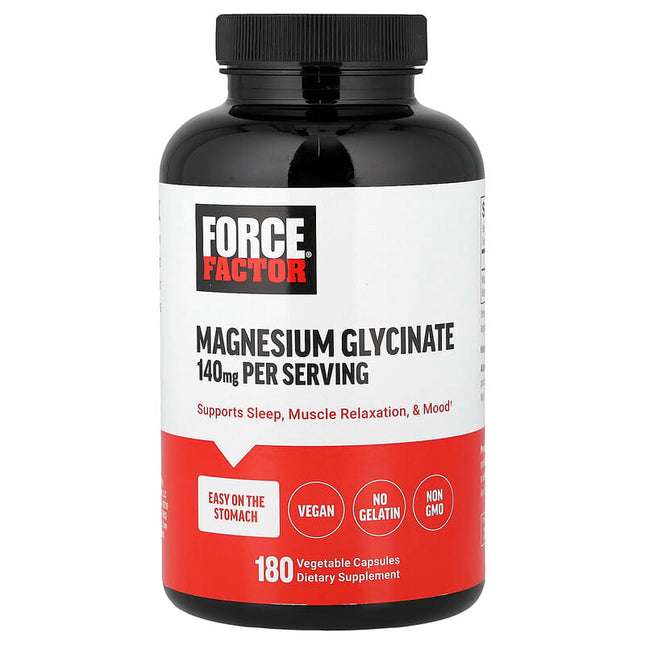 Force Factor Magnesium Glycinate 180 Vegetable Capsules (70 mg per Capsule) product image