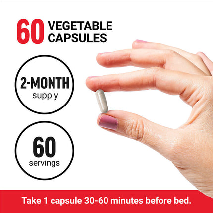 Force Factor Melatonin 5 mg 60 Vegetable Capsules additional product image 4